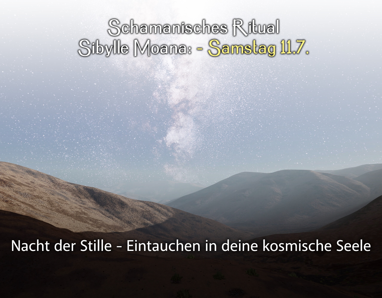 Nacht der Stille - Eintauchen in deine kosmische Seele v2